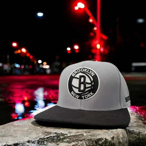 Nets De Brooklyn Flat Snapback - comprar online