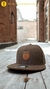 Brown Flat Snapback
