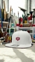 White Flat Snapback