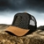 Grey Black Trucker