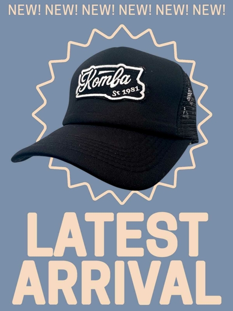 Trucker Classic Black Komba 1