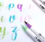 Brush Pen Dual Pastel- Lyke - Papelaria Doce Gugê