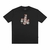 PLANO C - Camiseta Cube Letters - Preta