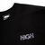 HIGH - Camiseta Optical - Preta - Riguete Company - Skate Shop