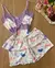 Baby Doll Gravatinha Estampado - loja online