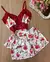 Baby Doll Gravatinha Estampado