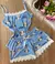 Baby Doll Canelado Estampado - loja online