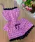 Baby Doll Canelado Estampado - www.chickosabrasilpijamas.com