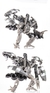 AOYI Cool 8 em 1 Oversize Devastator Transformation Toys Boy Anime Hook Action F na internet