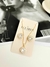 Conjunto Colar veneziana 45cm e Brincos Cravejado em Microzirconias Redondo de Gota - Banho de Ouro