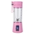 Mini Liquidificador Portátil Shake Take Juice Cup 6 Lâminas Recarregável