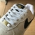 Tênis AirForce Branco Swoosh Preto - loja online