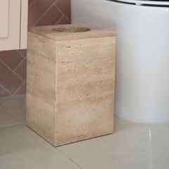 Lixeira de Piso Travertino Romano