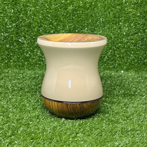 Cuia de Imbuia Madeira Bicolor Nude