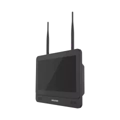 NVR 4 Megapixel / Pantalla LCD 11.6" / 4 canales IP / 1 Bahía de Disco Duro / 2 Antenas Wi-Fi / Salida de Vídeo Full HD