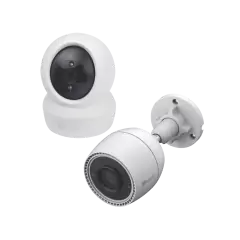 Kit de cámaras WiFi / Incluye 1 pieza C6N Para Uso en Interior y 1 pieza CS-C3TN Para Uso en Exterior / Detección de Movimiento / Notificaciones Instantáneas