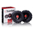 Kit Alto Falante 5 + 6 Pol + Rádio Carro Mp3 Bt Usb Sd