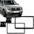 Moldura 2 Din Renault Duster Expression Oroch 18/21 Preto