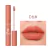 Imagem do batom líquido maquiagem para mulheres À prova dwaterproof água de veludo fosco nude lábio gloss sexy de longa duração não-vara copo nude vermelho .