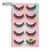 Cílios 3D Mink da SHIDISHANGPIN, uma opção de alta qualidade e cruelty-free! cílios longos, suaves e com uma aparência 3D - Belymara