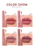 Imagem do batom líquido maquiagem para mulheres À prova dwaterproof água de veludo fosco nude lábio gloss sexy de longa duração não-vara copo nude vermelho .