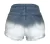 SHORTS SEXY, cintura alta rasgado calças de brim curto com borla feminino - Belymara