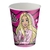 Copo de Papel Barbie 200ml - 8 Und