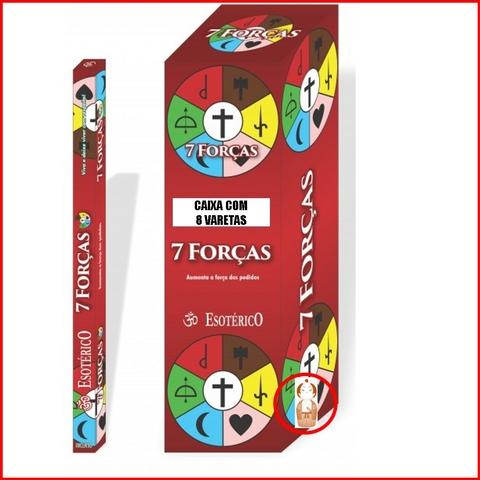 Incenso 7 forças Esotérico