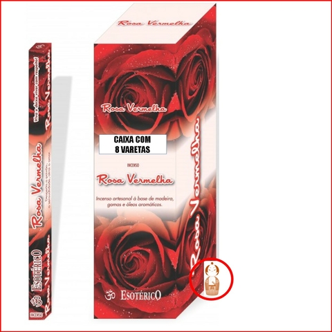 Incenso Rosa Vermelha Esotérico