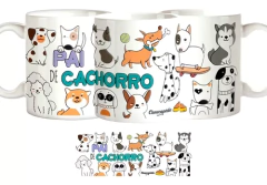 Caneca Pai de Cachorro - comprar online