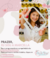 Banner de Cor de Rosa Bordados