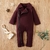 macacão bebê menino inverno - AURORA BABY BOUTIQUE