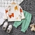 Conjunto de moletom com estampa minimalista - loja online