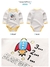 Bodysuits 4 peças, com mangas longas, e estampa personalizada unissex, 100% algodão.