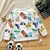 Imagem do Moletom infantil com letras de foguete arco-íris/veículo estampado
