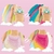 Original boneca barbie dreamtopia mágica sereia bonecas para meninas arco íris