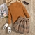 Conjunto de 2 peças para meninas com manga comprida preta e saia xadrez - comprar online