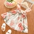 "Apresentamos com alegria nosso encantador vestido floral infantil, perfeito para encher sua pequena de delicadeza e charme!