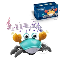 Brinquedos de caranguejo FUJÃO para bebês com música LED iluminam - loja online