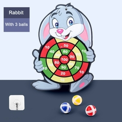 Imagem do Montessori Throw Sport Slingshot Target Sticky Ball Dartboard Basketball Board G