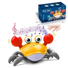 Imagem do Brinquedos de caranguejo FUJÃO para bebês com música LED iluminam