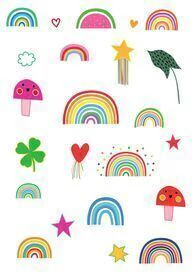Tattoo Temporária Arco Iris - comprar online
