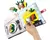 Libro de Tela con Actividades - Celeste - 3 - tienda online