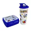 KIT FUTEBOL COPO 470ML + PORTA SANDUÍCHE
