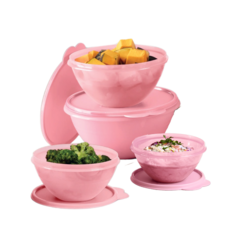 KIT MARAVILHOSAS ROSA (500ML + 750ML + 1L + 1,8L)