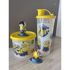KIT MINIONS *REDONDINHA + COPO 470ML - comprar online
