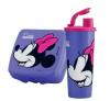 KIT MINNIE COPO 470ML + PORTA LANCHE
