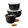 KIT BATEDEIRA - PRETO (1L + 2L + 3,2L)
