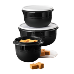 KIT BATEDEIRA - PRETO (1L + 2L + 3,2L)