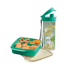 KIT TUPPER DRINK + BASIC LINE C/ DIV VERDE